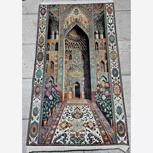 تصویر 3 از سجاده مخمل سه بعدی + جدید و درجه یک